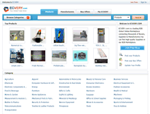 Tablet Screenshot of ecvery.com